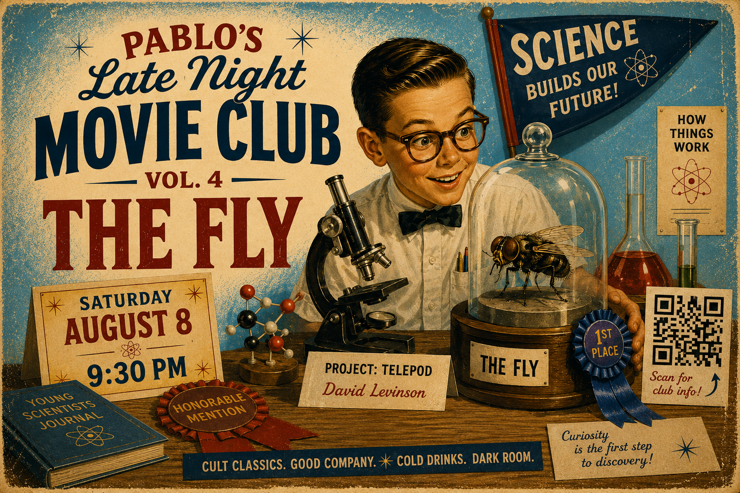 Pablo's Late Night Movie Club - Vol. 4 | The Fly