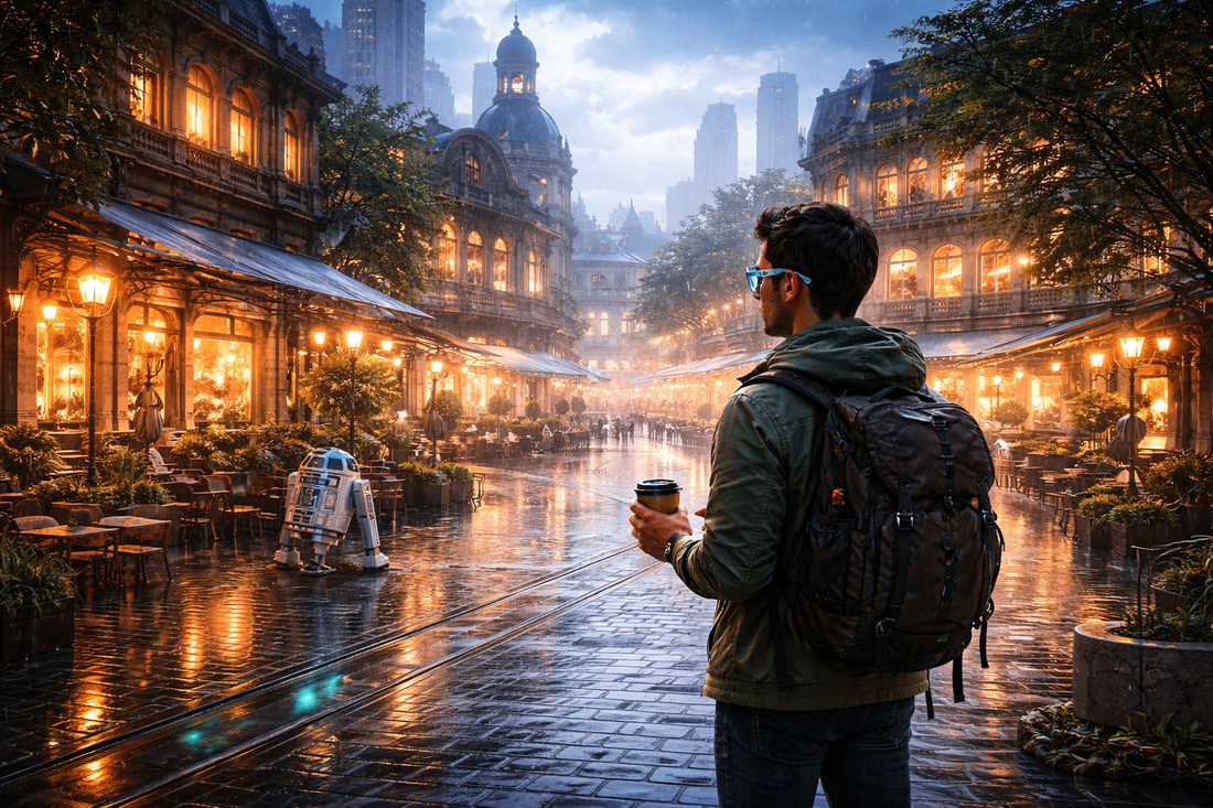 First Day in a City Without Obligations - 30 Minute Writing Exercise