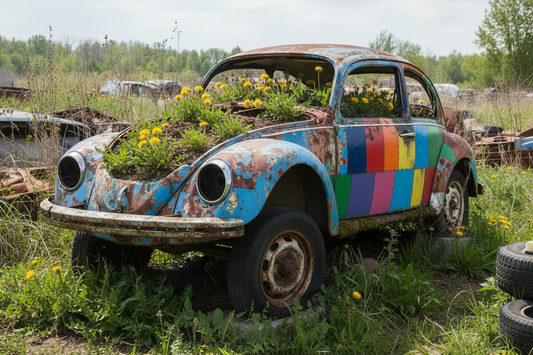 The Car Full of Dandelions