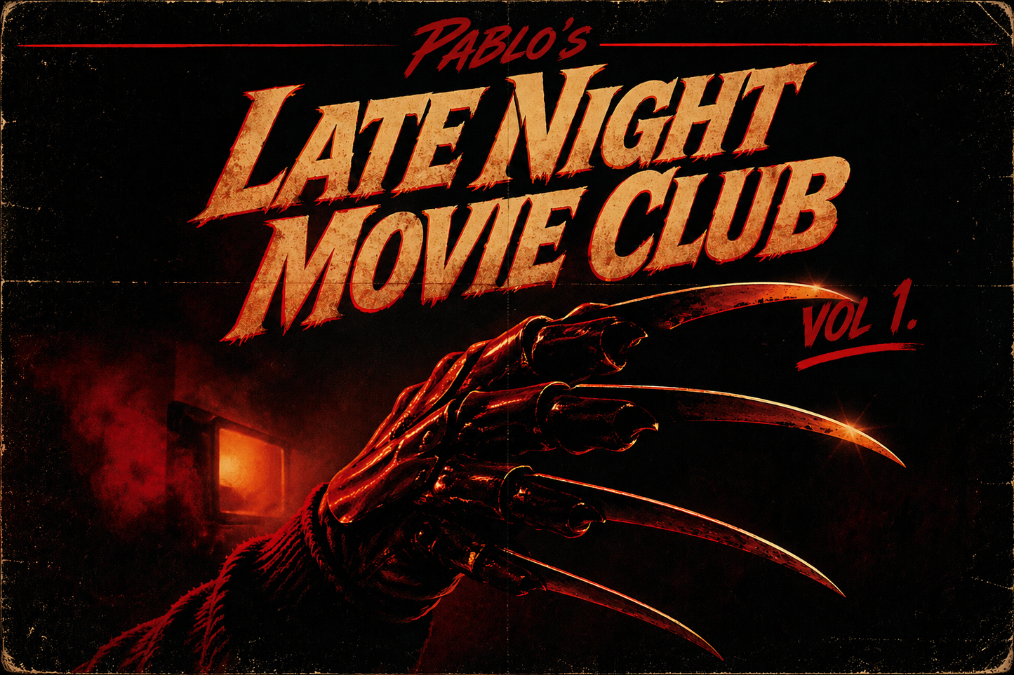 Pablo's Late Night Movie Club - Vol. 1 | A Nightmare on Elm Street